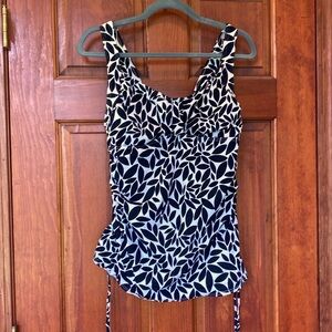 Lands End women’s swim top.